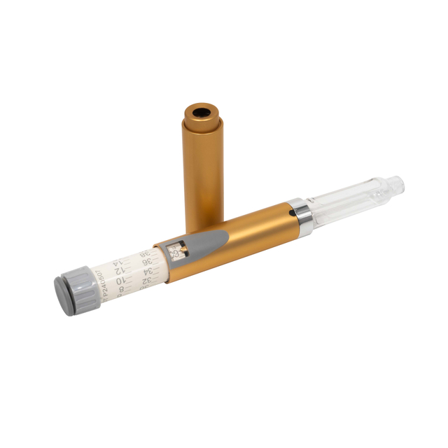 Gold wiederverwendbarer Injektionsstift