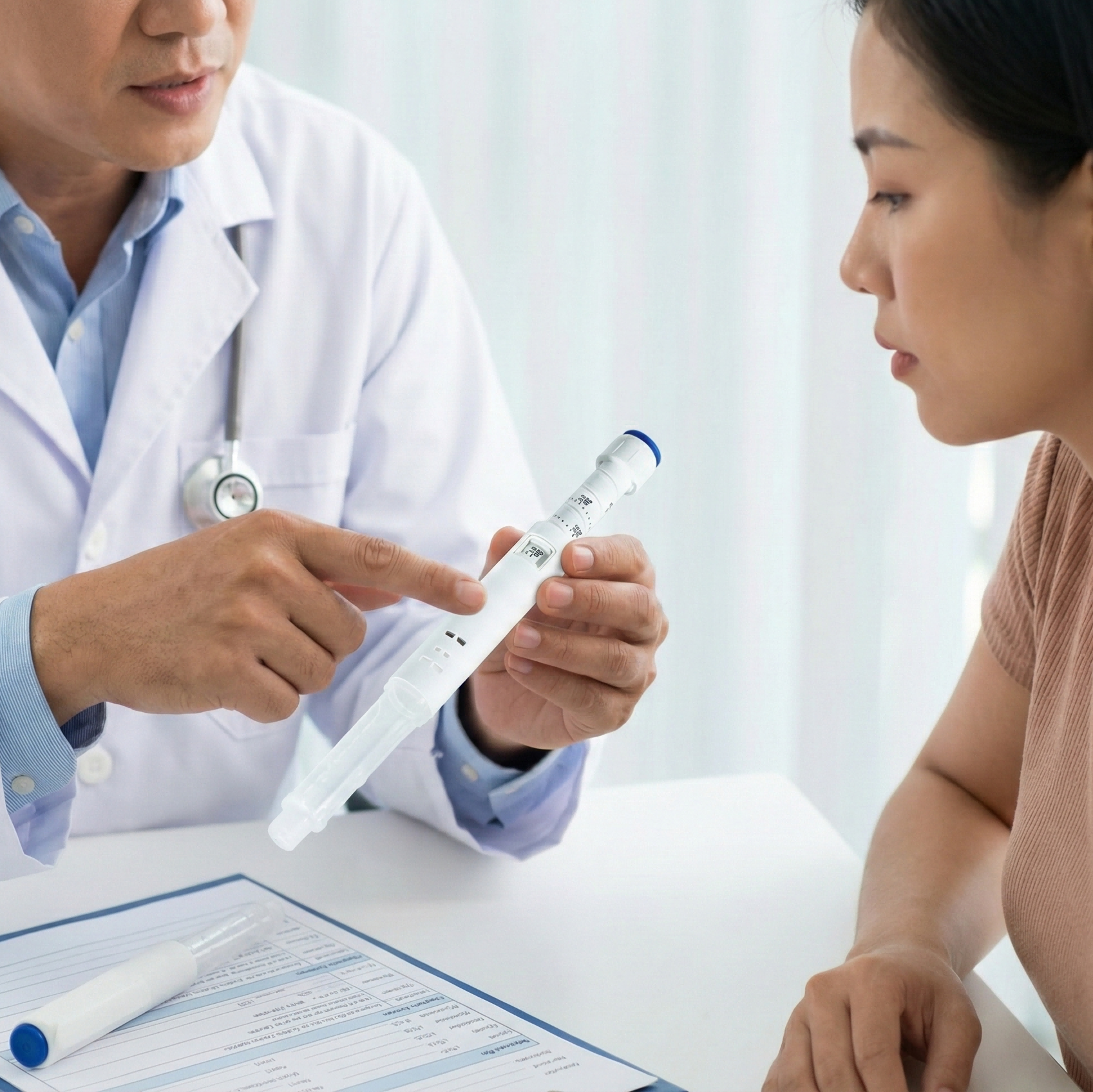 wiederverwendbarer Injektionsstift