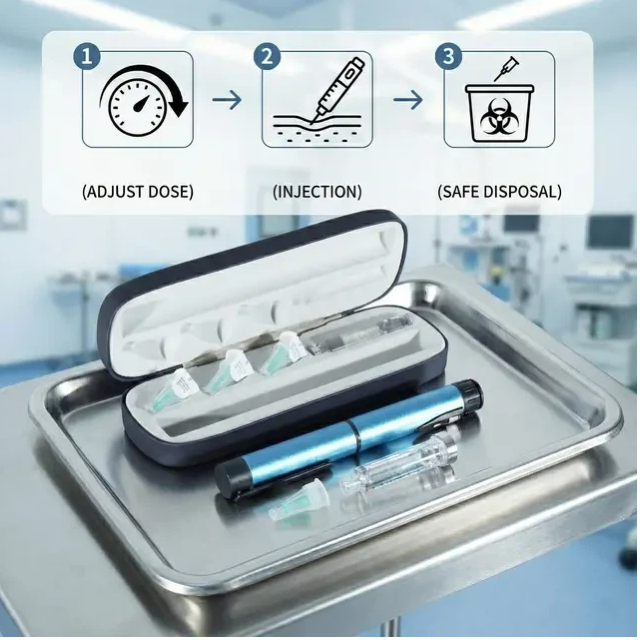 wiederverwendbarer Injektionsstift