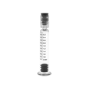 2 ml Glasmedizinische Injektionsspritze