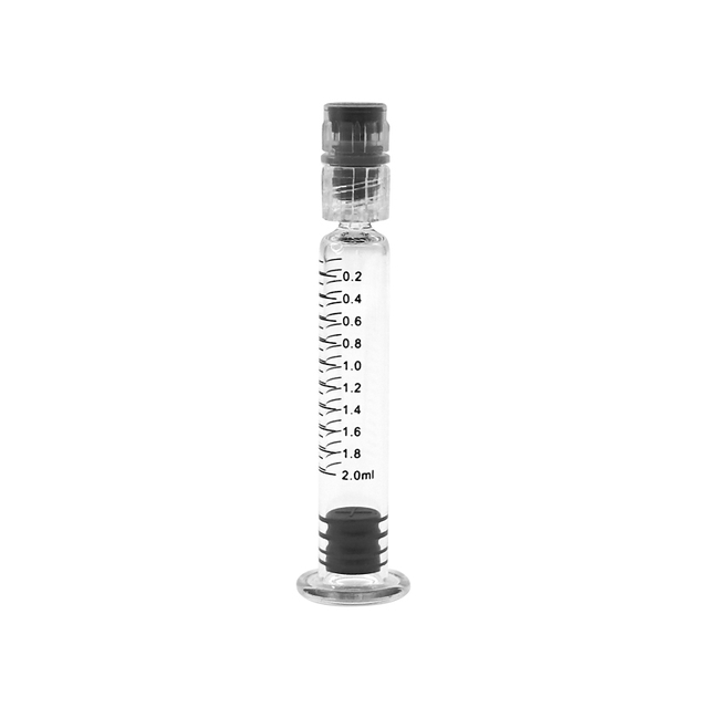 2 ml Glasmedizinische Injektionsspritze